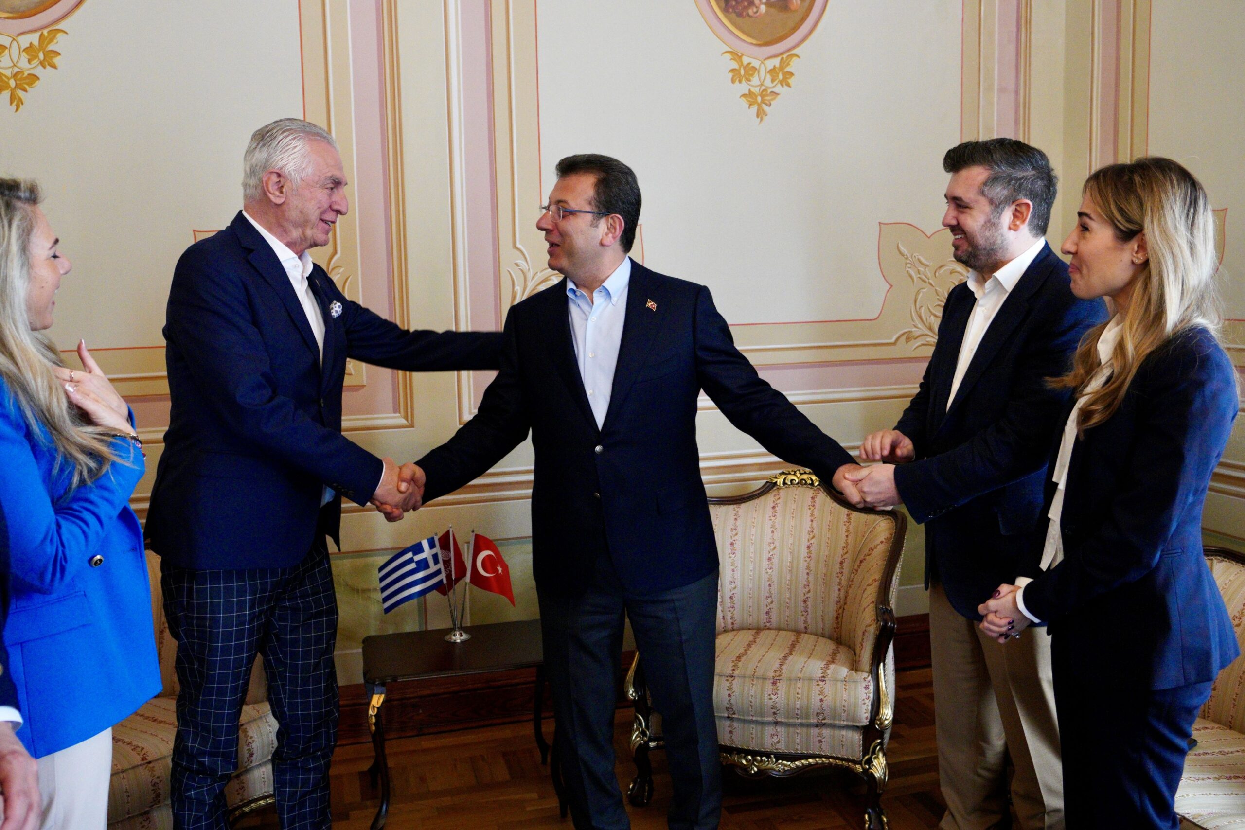 Τουρκία: Με τον Ιμάμογλου συναντήθηκε ο δήμαρχος Περιστερίου Αν. Παχατουρίδης