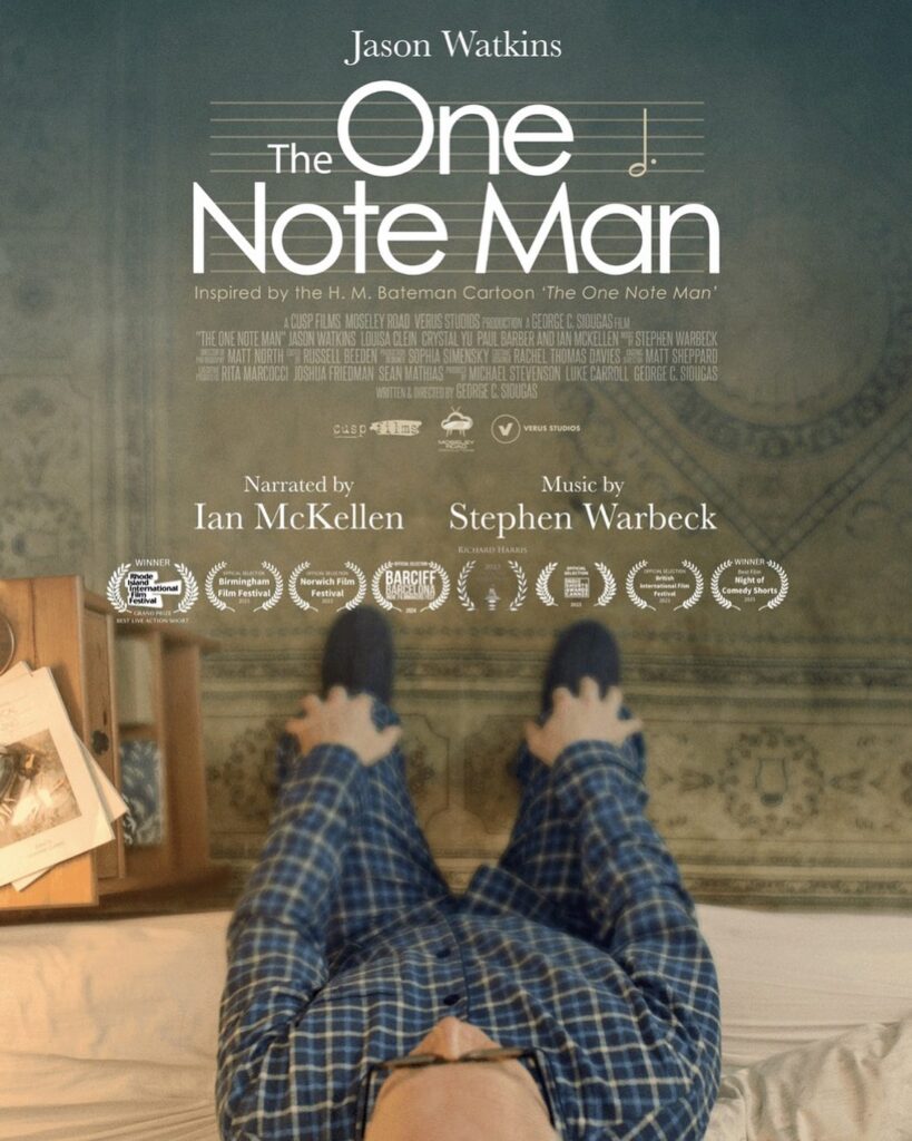 Ο σκηνοθέτης Γιώργος Σιούγας στη “Φωνή της Ελλάδας” για τη βραβευμένη ταινία του “The one note man” (audio)
