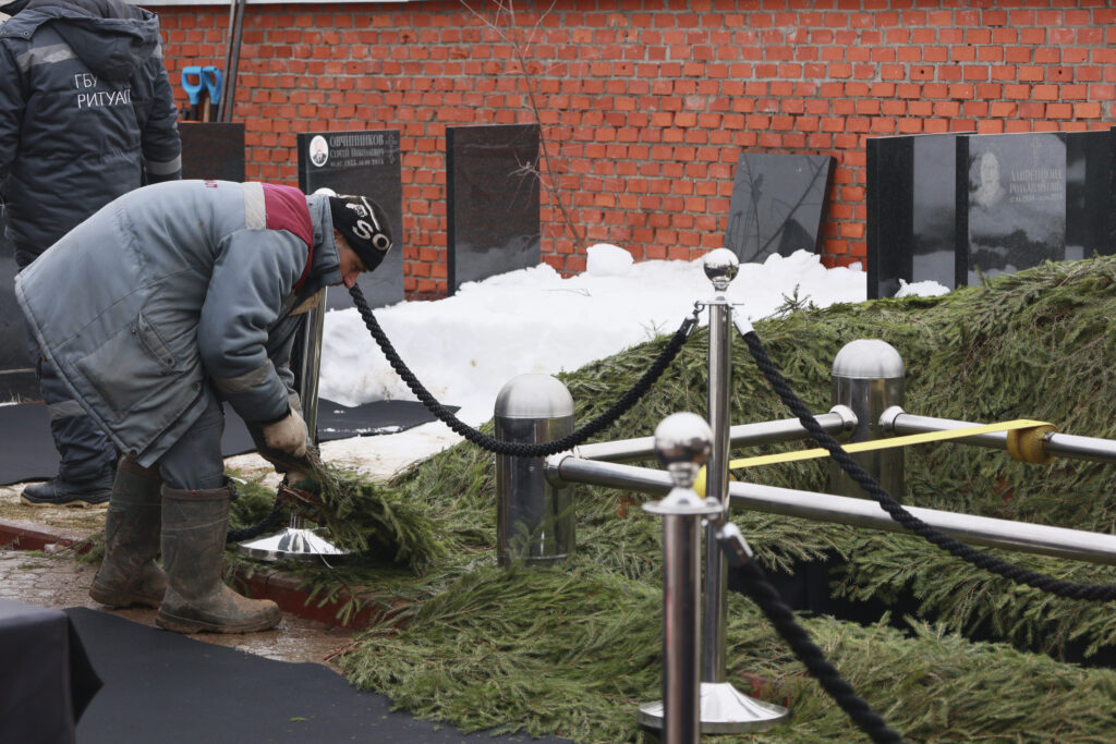 Κηδεία Αλεξέι Ναβάλνι: Υπό δρακόντεια μέτρα στη Μόσχα η τελετή (φωτογραφίες)